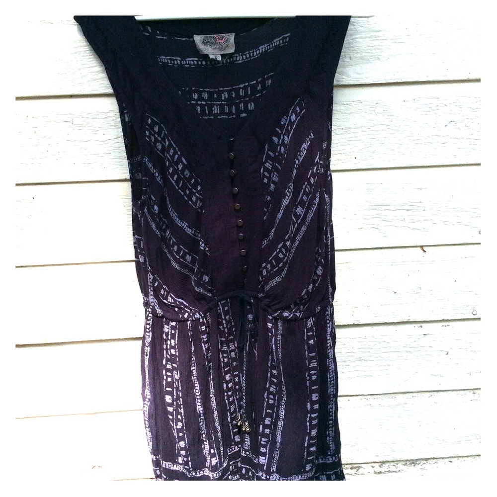 Summer sleeveless printed romper